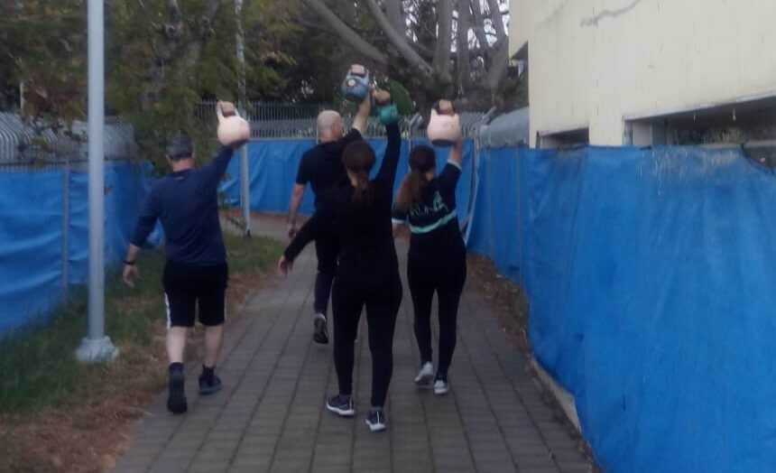 אימון כושר - ספורטק רחובות בחמישי